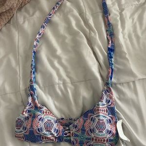 Reversible roxy bikini top